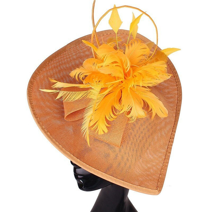 Unique Polyester Wedding Tea Party Fascinators  Feather Bowknot Headpiece