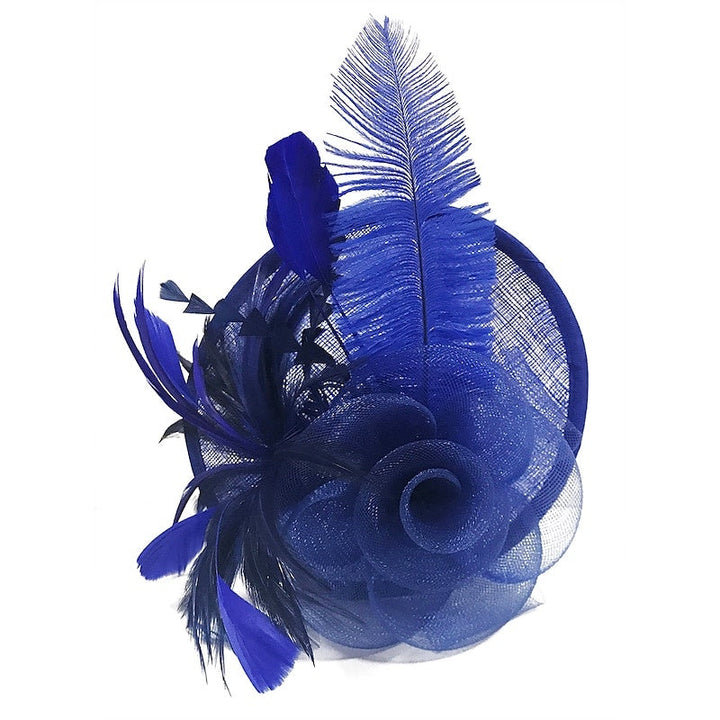 Special Occasion Tea Party Kentucky Derby Hat Fascinators  Feather Flower Headpiece