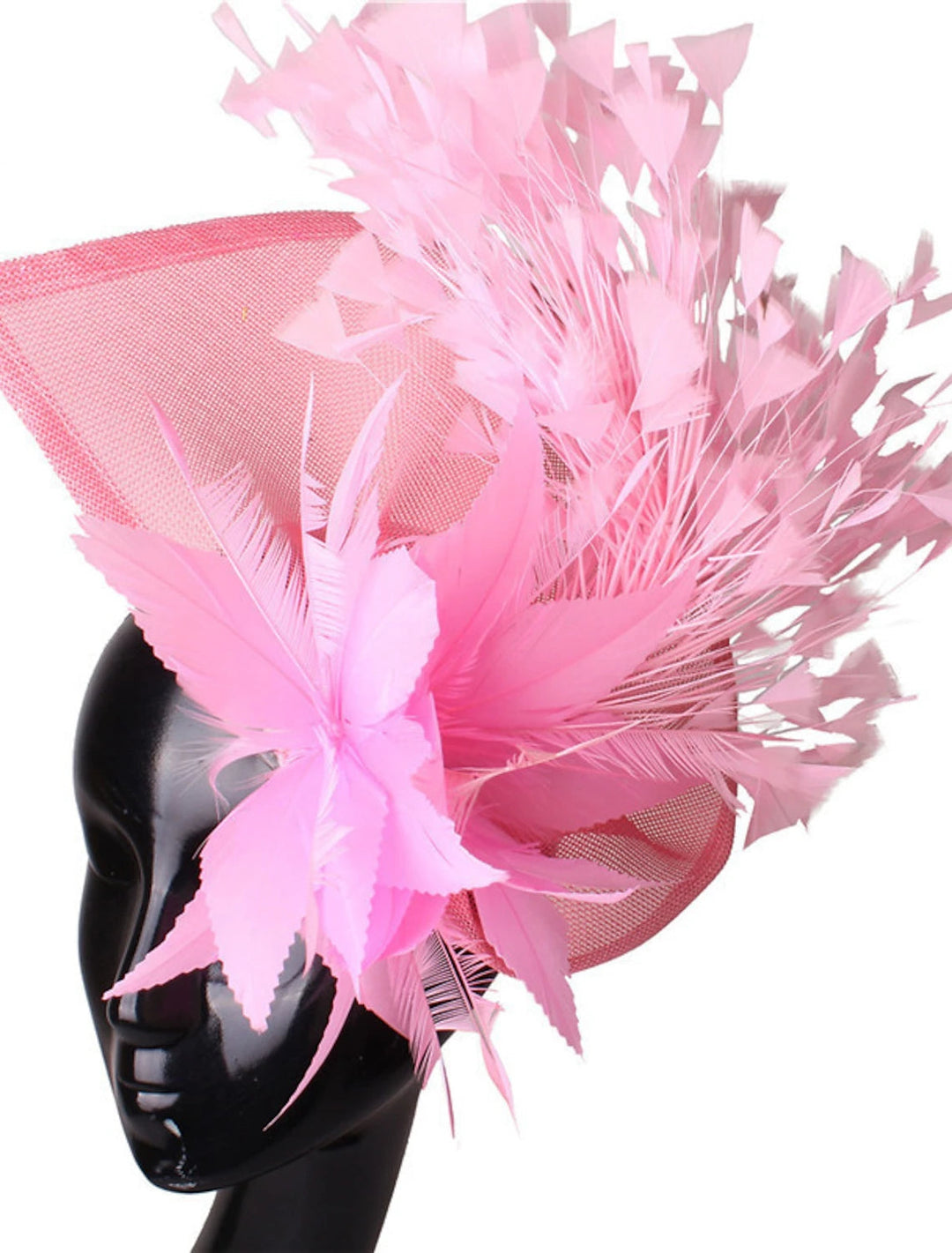 Classical Wedding Party Horse Race Ladies Day Retro Feather Hatwear/Fascinator