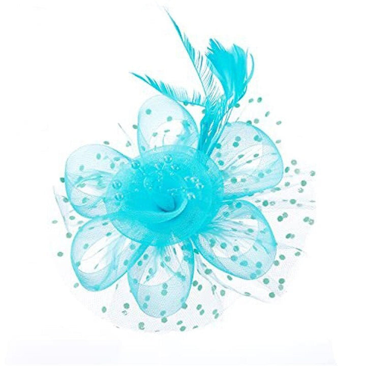 Women's Elegant Wedding Tea Party Feather Floral Cute Cocktail Headpiece/Veil Hat