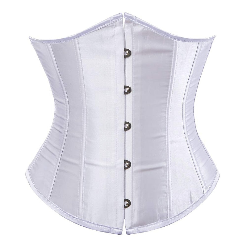 Women's Underbust  Satin Corsets for Wedding Party Birthday