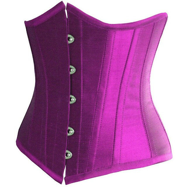 Women's Underbust  Satin Corsets for Wedding Party Birthday