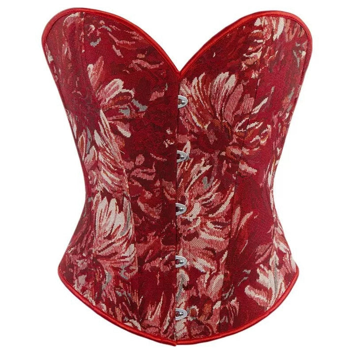 Women¡®s Sexy Push Up Floral Overbust Corsets for Wedding Party Birthday