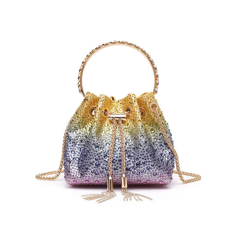 Women's Clutches & Wedding Evening Bags Tassels Rhinestone