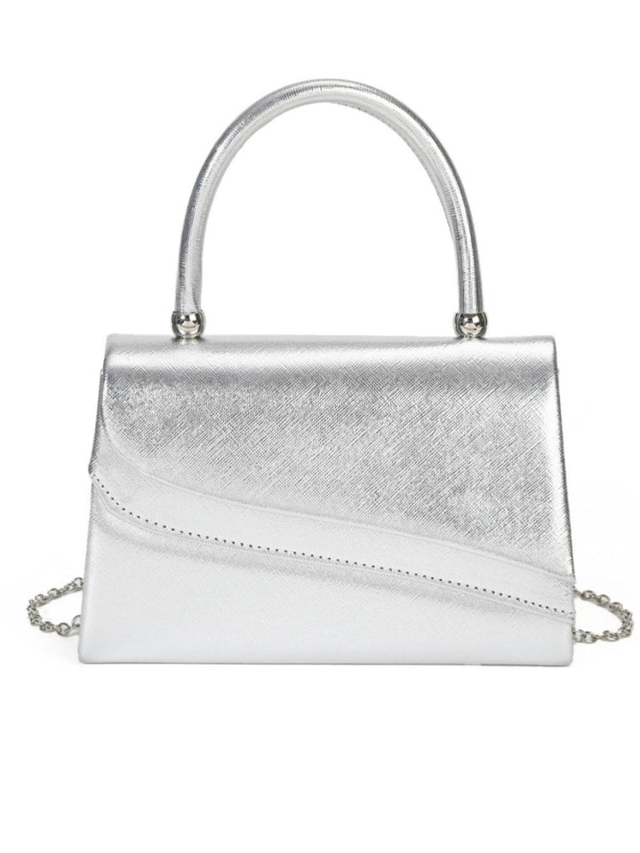 Women's Clutches & Wedding Party Evening Bags in Silver
