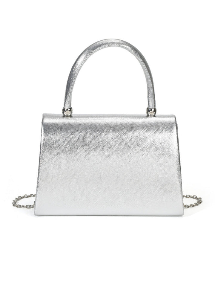 Women's Clutches & Wedding Party Evening Bags in Silver