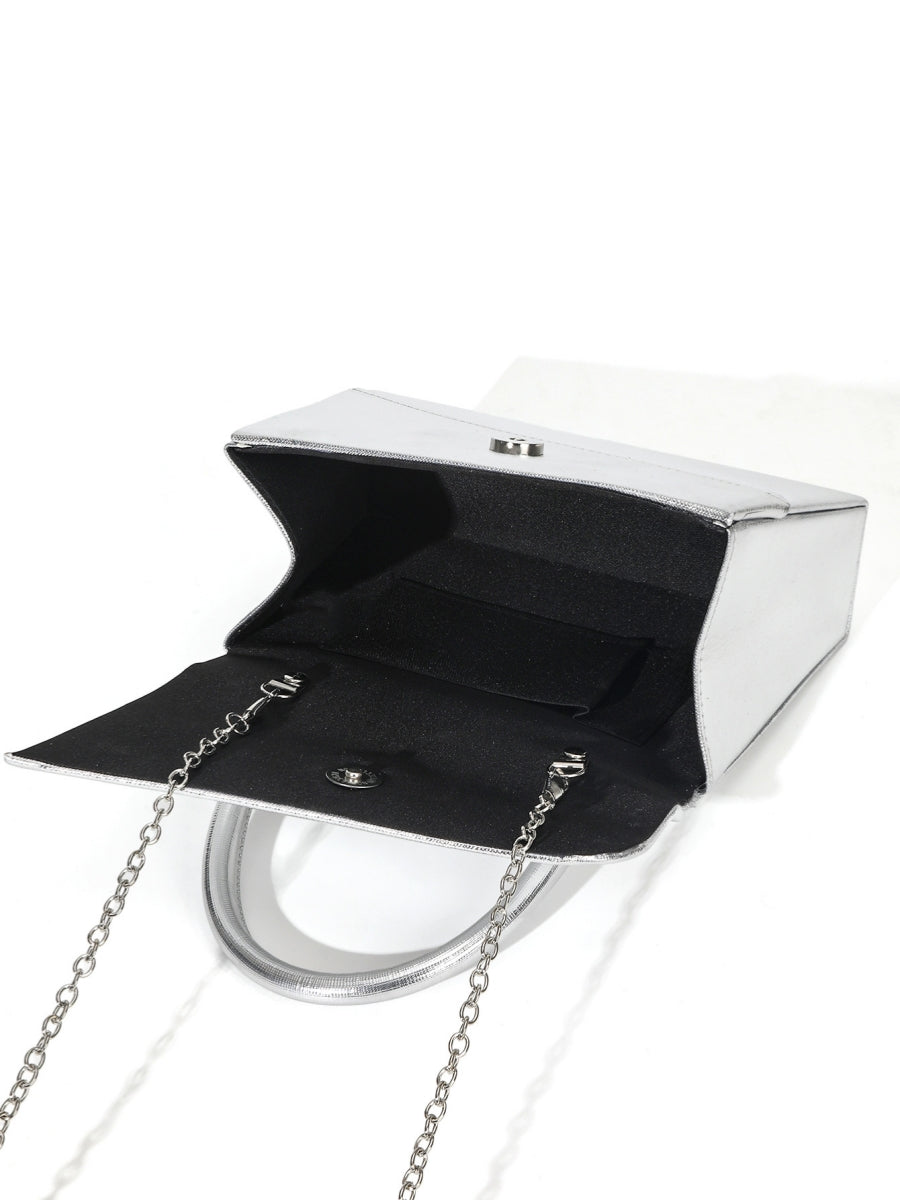 Women's Clutches & Wedding Party Evening Bags in Silver