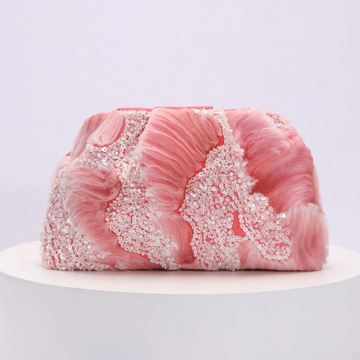 Women's Clutches & Wedding Party Evening Cocktail Bags 3D flowers