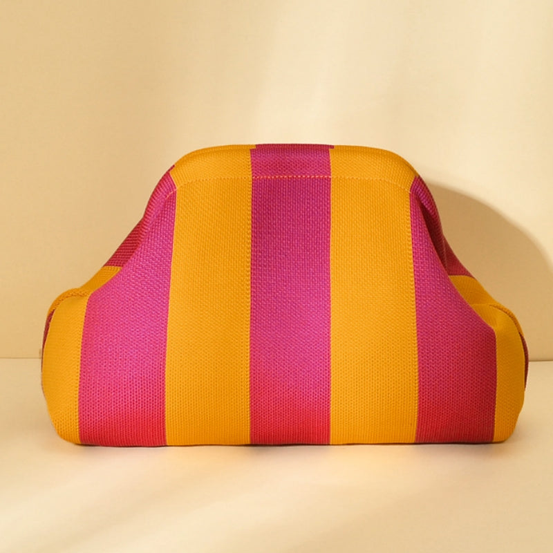 Women's Clutches & Wedding Party Evening Knitted Bags Stripes / Striped Pattern