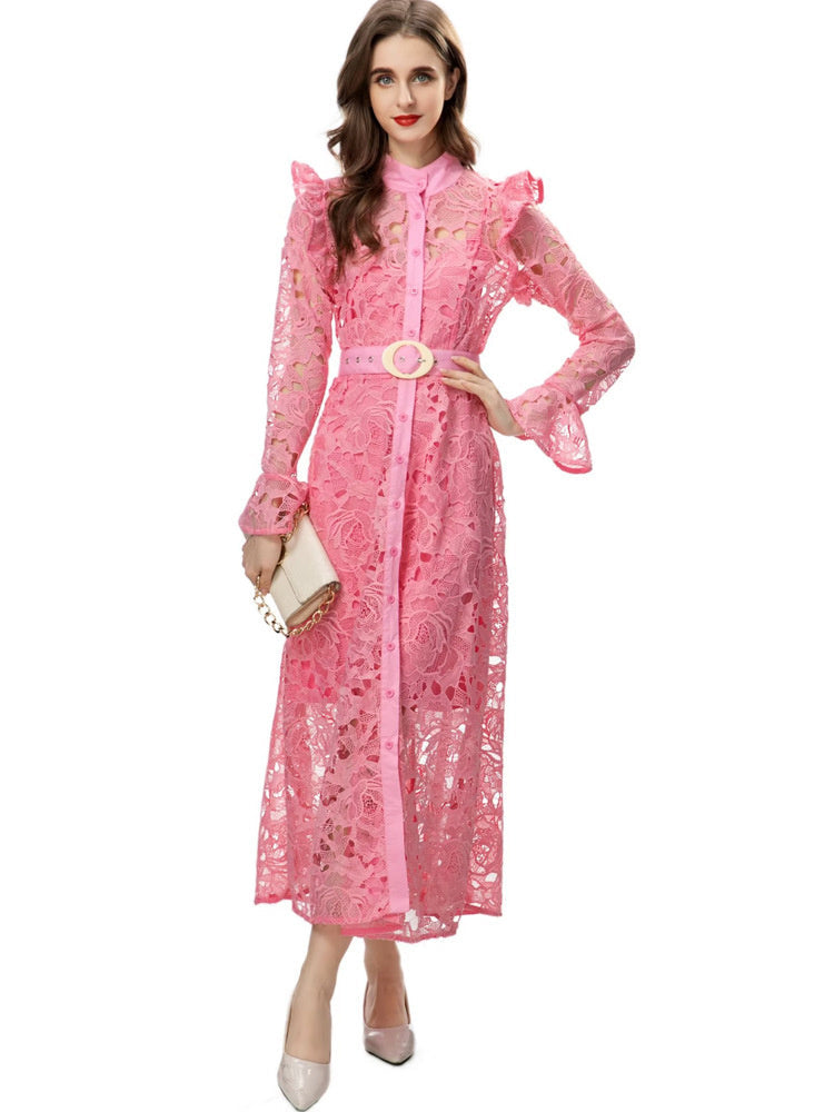 A-Line/Princess Vintage Dress Long Sleeves Wedding Guest Dress