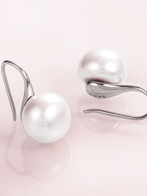 Imitation Pearl Earrings For Women's Wedding Work Daily Classic Precious Drop Earrings