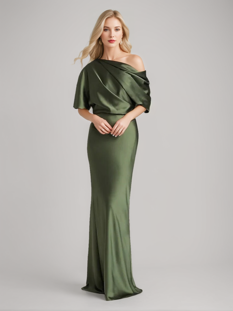 Sheath/Column One-Shoulder Mother of the Bride Dresses
