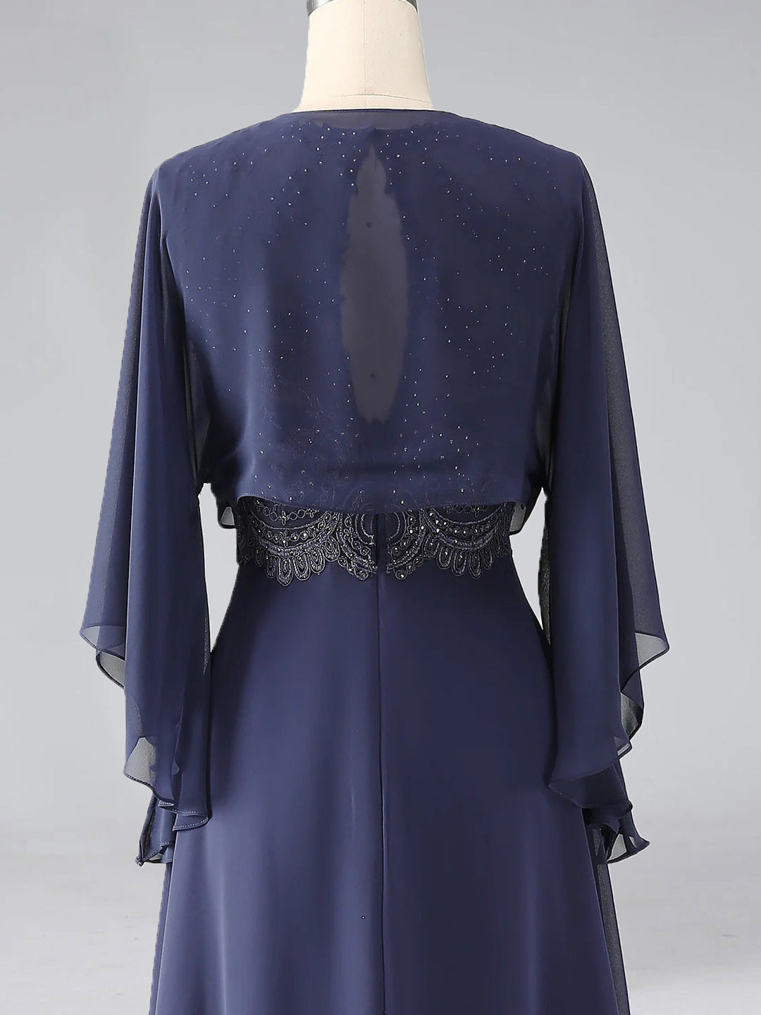 A-Line/Princess Scoop Sleeveless Floor-Length Pleated Mother of the Bride Dresses with Lace Appliques & Rhinestones & Shawl