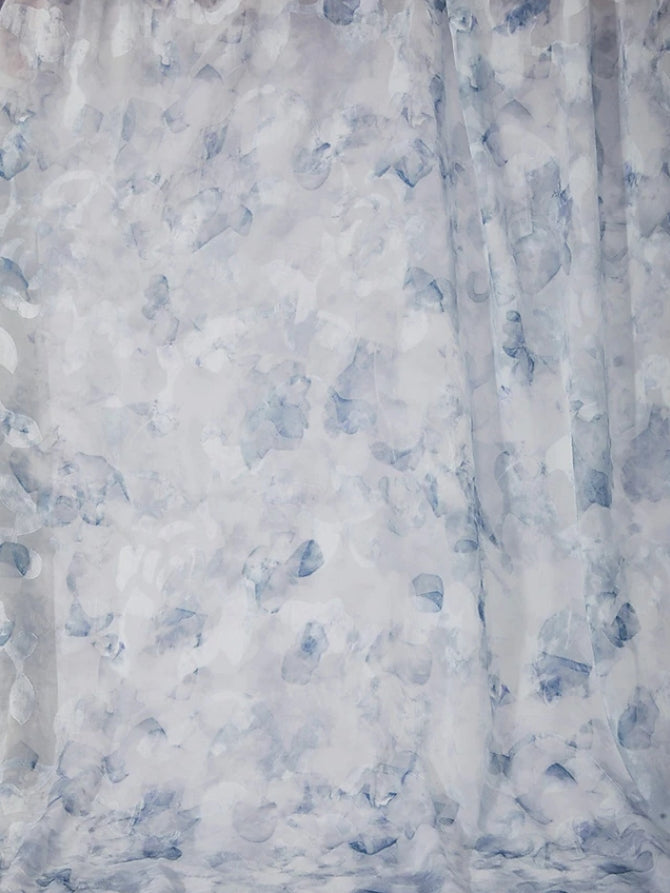 Sheath/Column Scoop Chiffon Plus Size Mother of the Bride Dresses Floral Ankle-Length Cape Sleeves