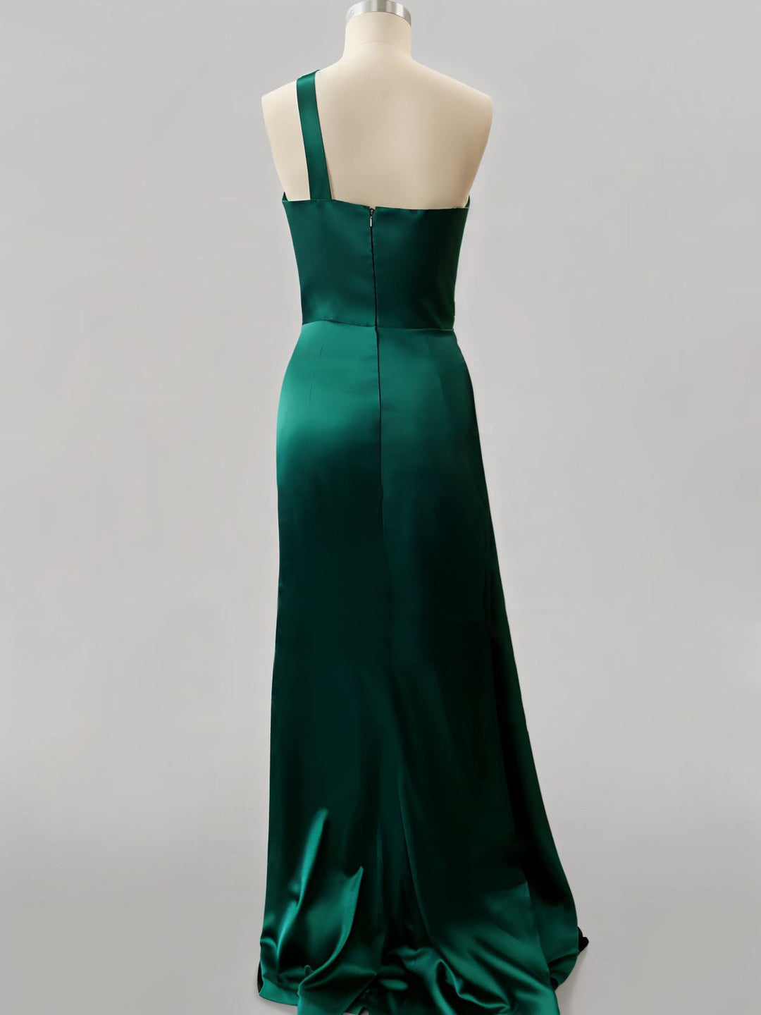 Sheath/Column One-Shoulder Floor-length Prom Dresses