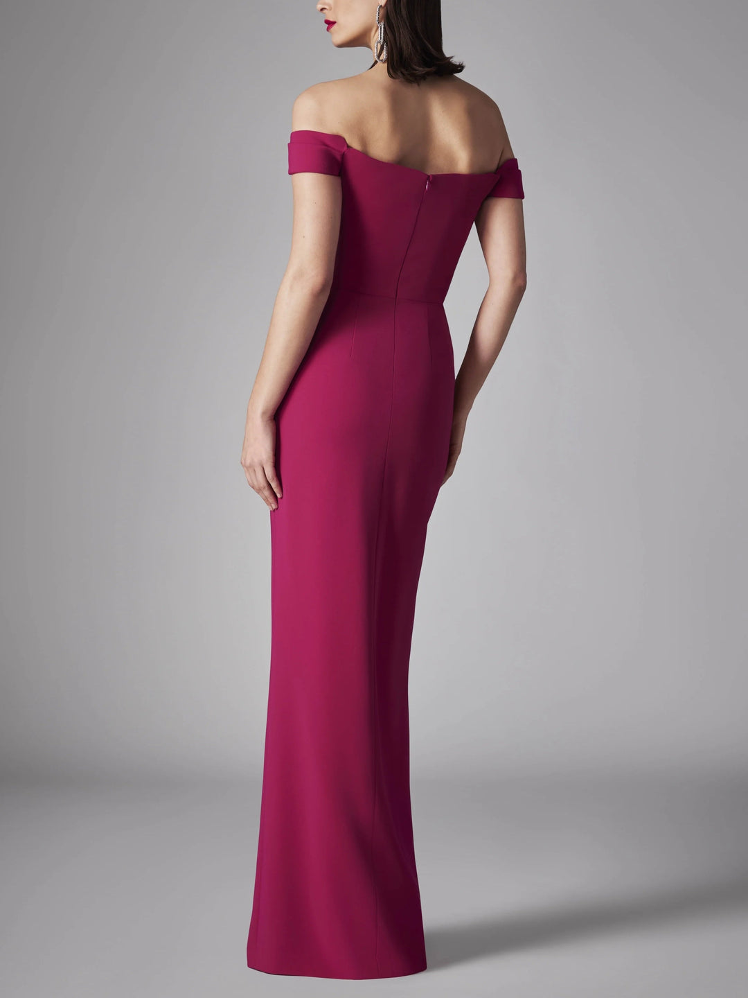 A-Line/Princess Strapless Sleeveless Floor-Length Evening Dress with Ruffles