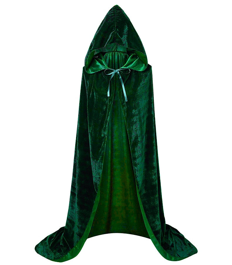 Solid Colour Witch Cloak Masquerade Cosplay Costume