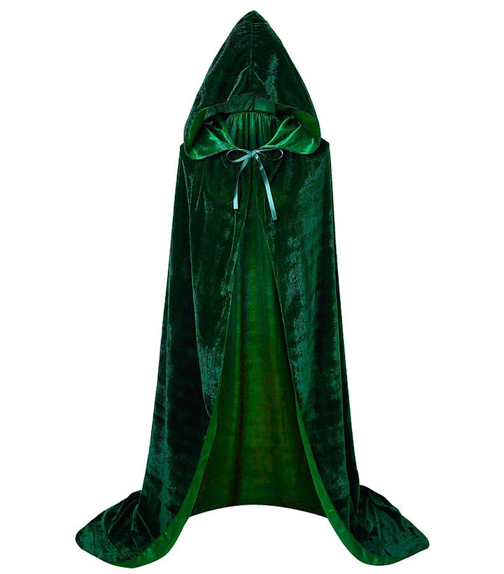 Solid Colour Witch Cloak Masquerade Cosplay Costume