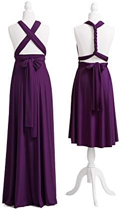 A-Line/Princess Sleeveless Floor-Length Convertible Bridesmaid Dresses