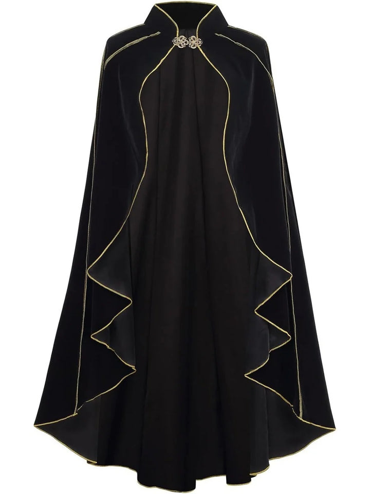 Retro Vintage Punk &amp; Gothic Medieval Plague Doctor Witches Cosplay Cloak