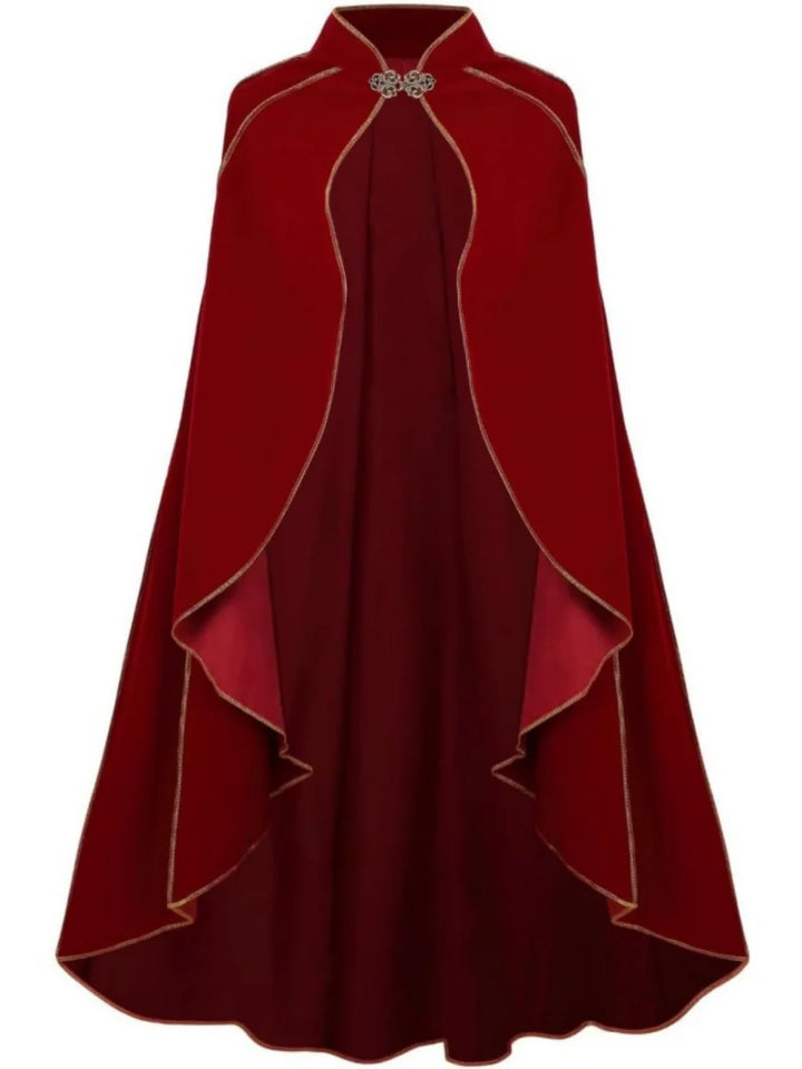 Retro Vintage Punk &amp; Gothic Medieval Plague Doctor Witches Cosplay Cloak