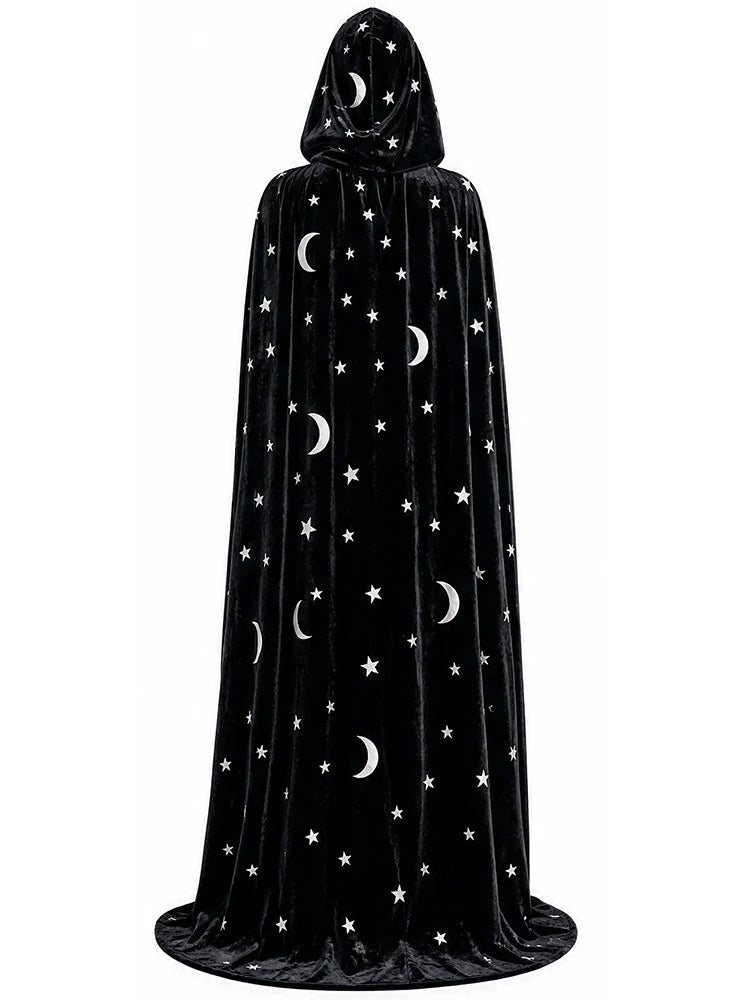 Retro Vintage Punk &amp; Gothic Medieval Plague Doctor Witches Cosplay Cloak