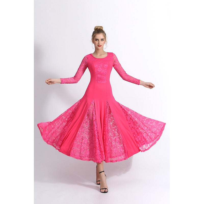 Women's Dance Long Sleeve Dress Training Performance Daily Wear