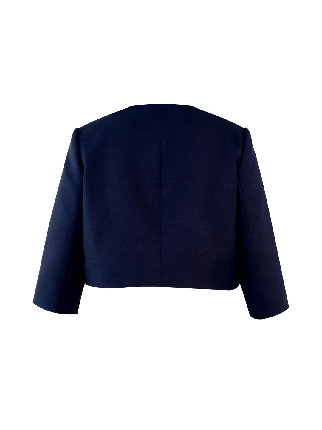 Elegant 3/4 Sleeves Satin Wraps With Pure colour