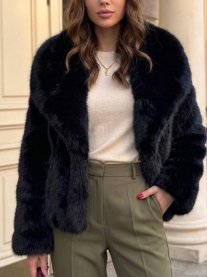 Women¡®s Luxury Faux Fur Warm Bolero Wraps