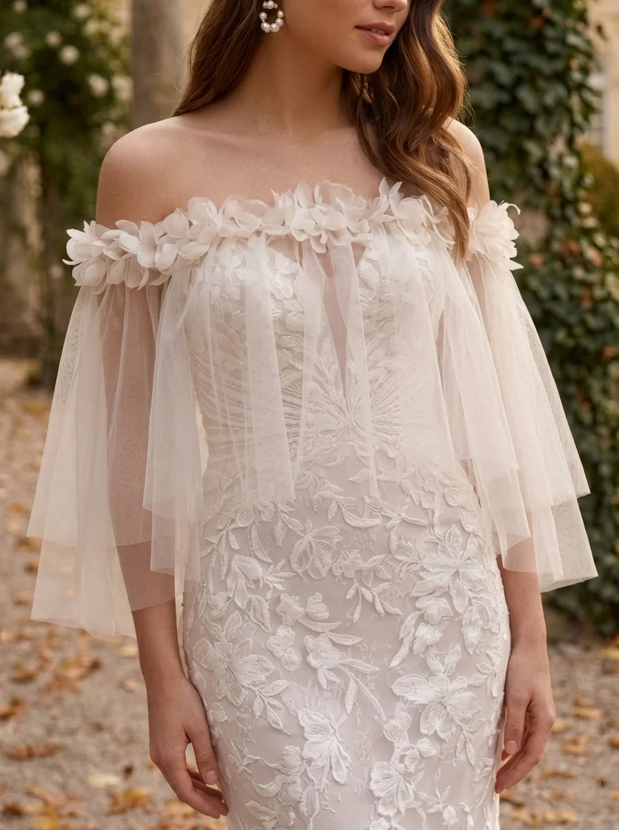 Off-the-Shoulder Bridal&