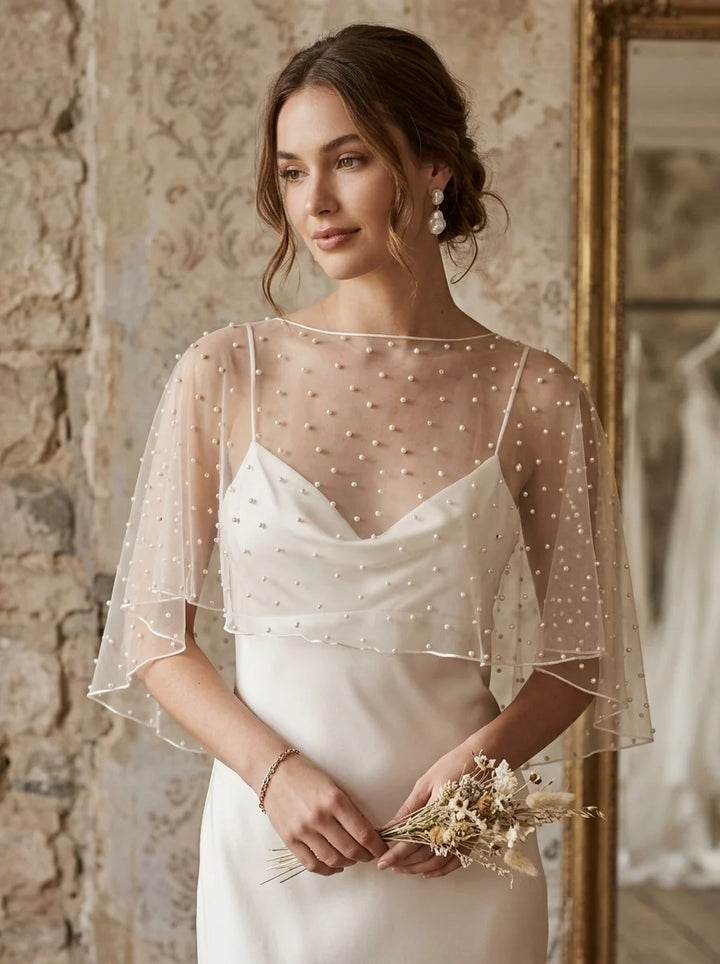 Scoop Faux Pearl Bridal&