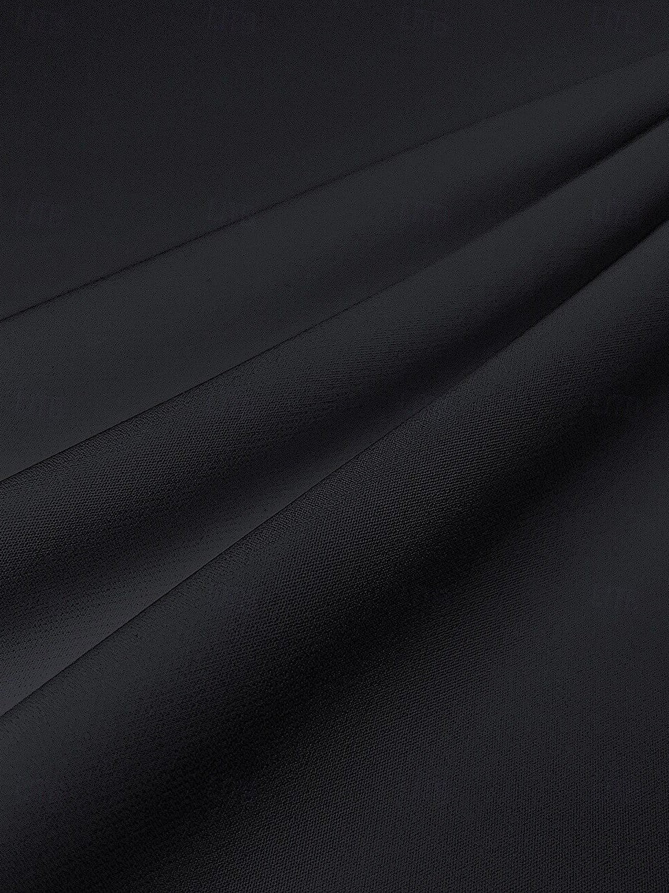 Sheath/Column Plunge V-Neck Peaked Lapel Long Sleeves Floor-Length Evening Dresses with Slit & Pockets & Buttons