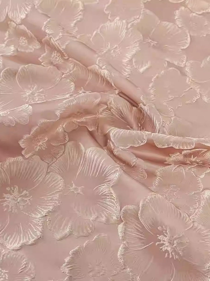 Trumpet/Mermaid Off-the-Shoulder Jacquard Plus Size Mother of the Bride Dresses Sleeveless Floral Floor-Length Ruched