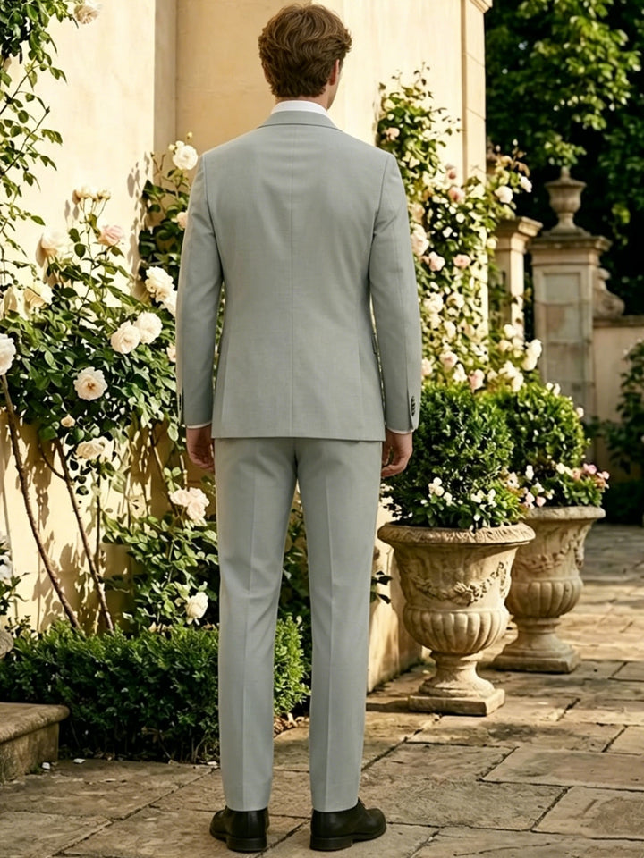 Men's Tailored Suit Jacket, 2-Piece, Fitted and Stretchable for Comfort