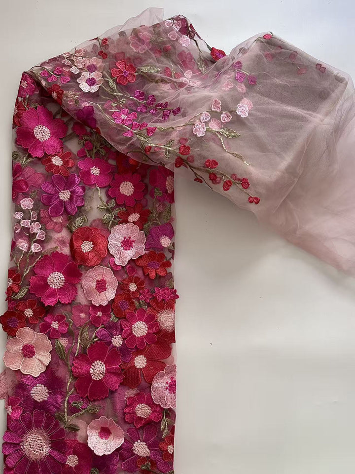 Sheath/Column Long Sleeves Tea-Length Mother of the Bride Dresses with Appliques