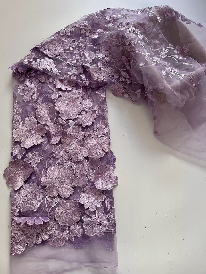 Sheath/Column Long Sleeves Tea-Length Mother of the Bride Dresses with Appliques