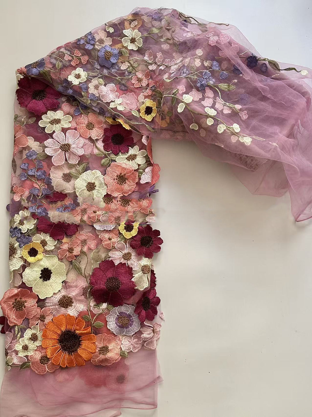 Sheath/Column Long Sleeves Tea-Length Mother of the Bride Dresses with Appliques