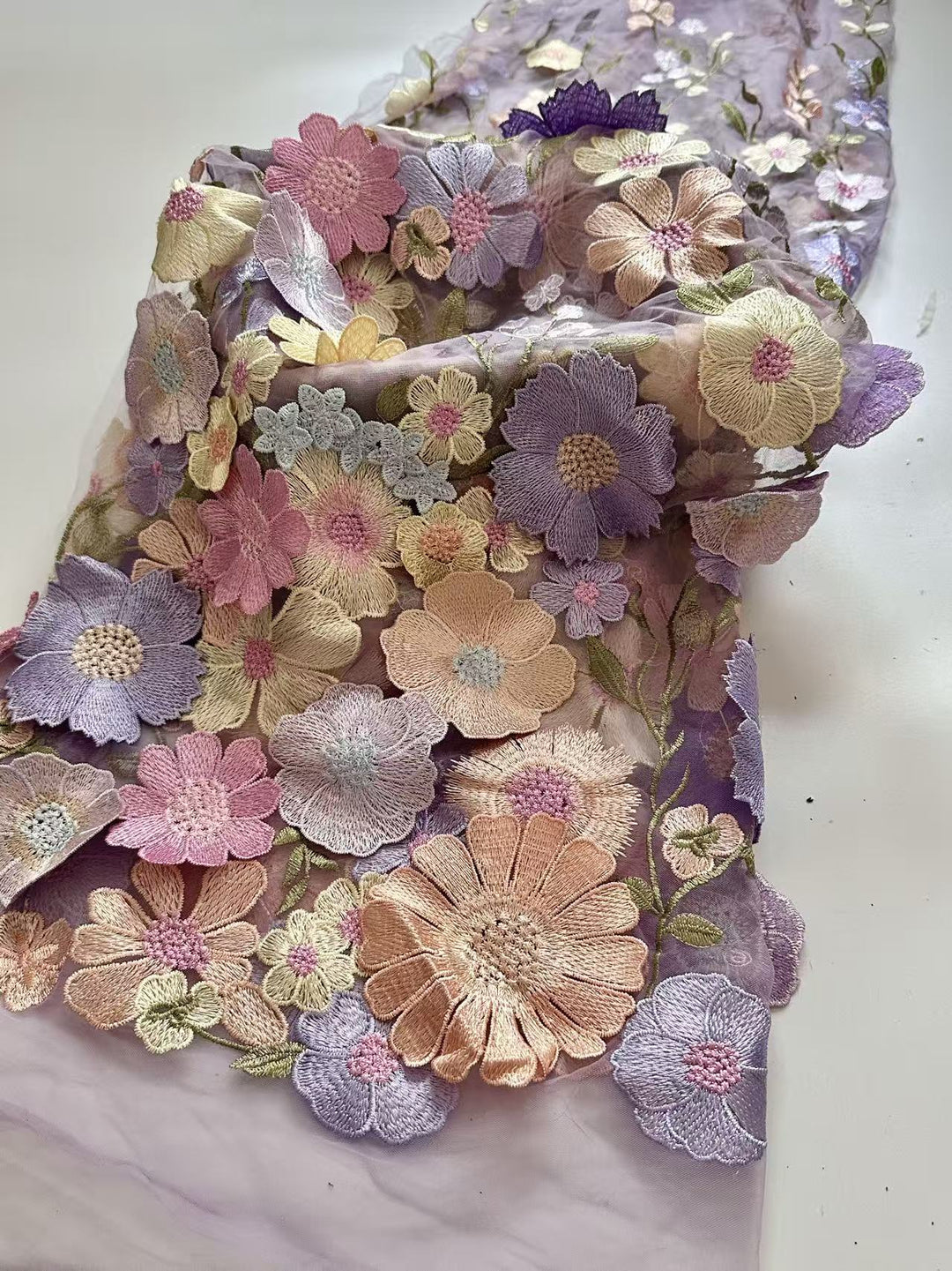 Sheath/Column Long Sleeves Tea-Length Mother of the Bride Dresses with Appliques