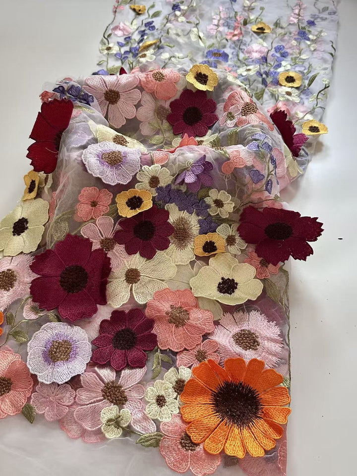 Sheath/Column Long Sleeves Tea-Length Mother of the Bride Dresses with Appliques