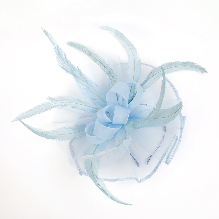 Mother of the Bride Feathered Fascinator Hat