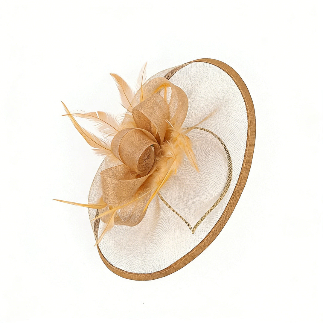 Mother of the Bride Feathered Fascinator Hat Matches Occasion Wear