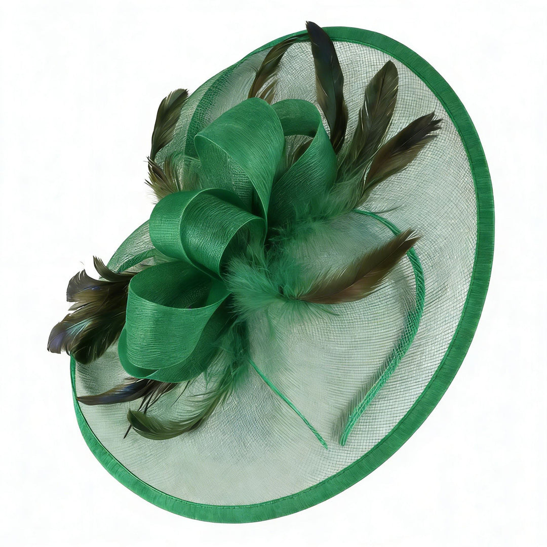 Mother of the Bride Feathered Fascinator Hat Matches Occasion Wear