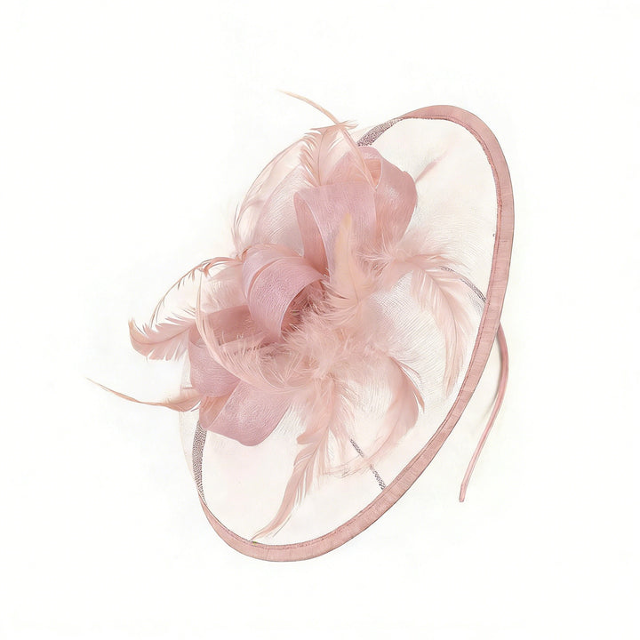 Mother of the Bride Feathered Fascinator Hat Matches Occasion Wear