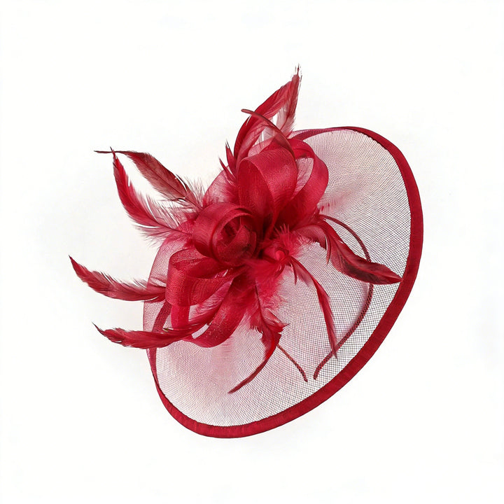 Mother of the Bride Feathered Fascinator Hat Matches Occasion Wear