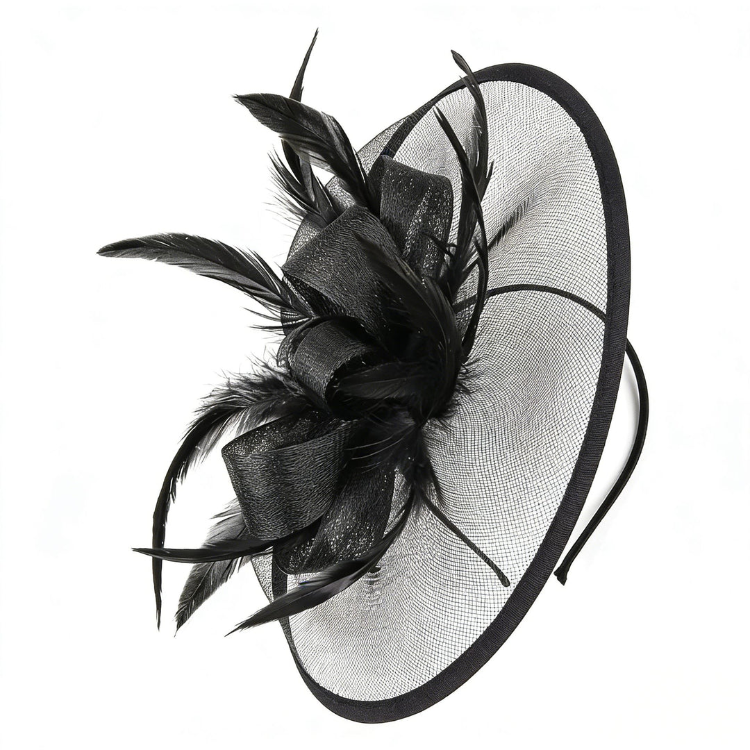 Mother of the Bride Feathered Fascinator Hat Matches Occasion Wear