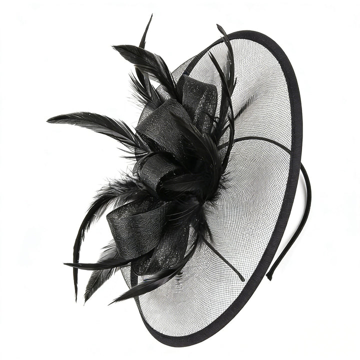 Mother of the Bride Feathered Fascinator Hat Matches Occasion Wear