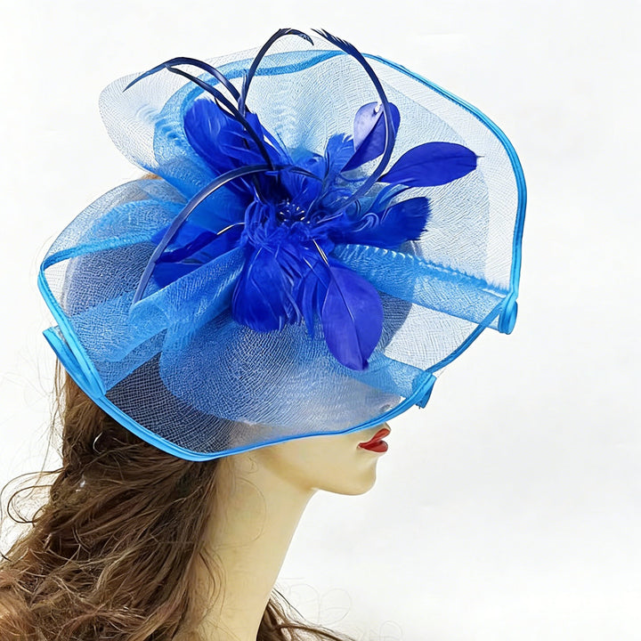 Mother of the Bride Feather Fascinator Wedding Guest