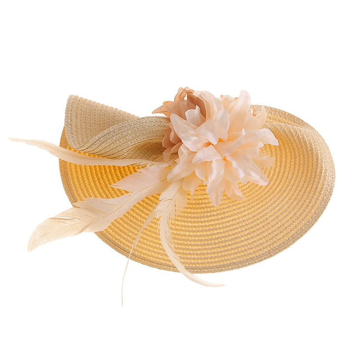 Woven Sinamay Floral Fascinator Mother of the Bride