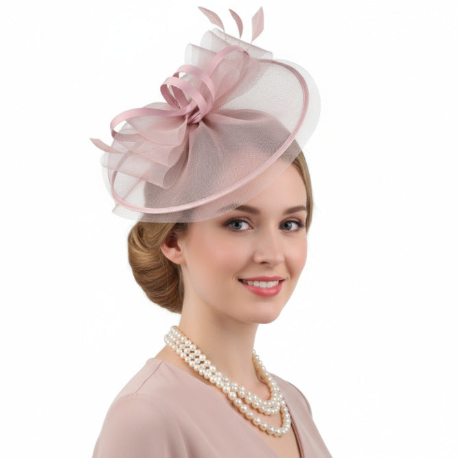 Mother of the Bride Elegant Hatinator Secure headband fit