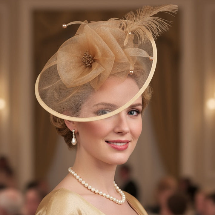 Mother of the Bride Hatinator Matches Occasion Wear